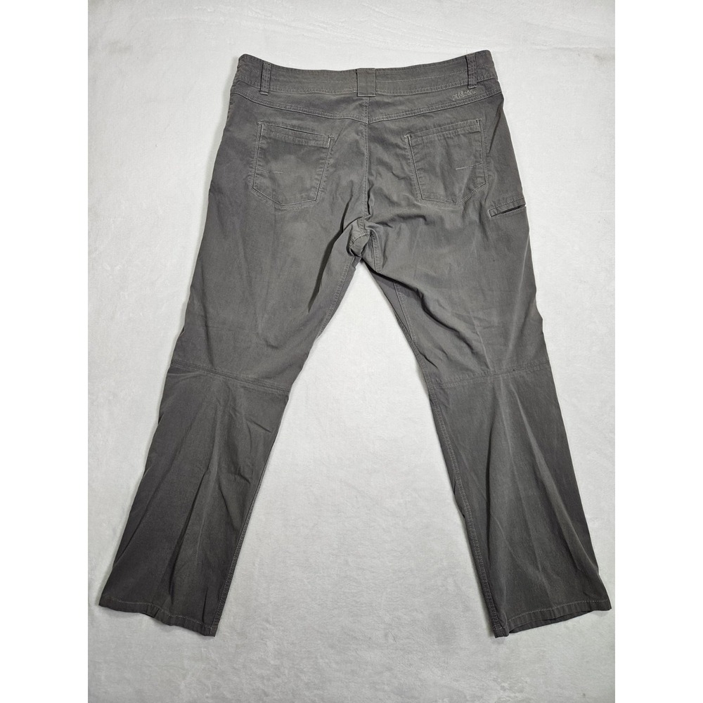 Kuhl Men's Slax Light Gray Legendary Lightweight Active Pants Size 40x32 Chino - Picture 5 of 10